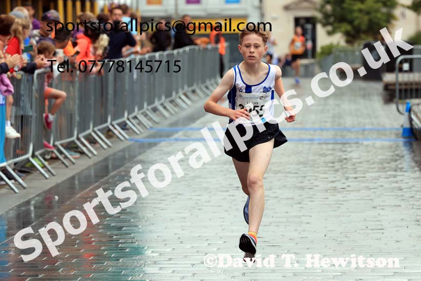 Junior 3k, 2024 Darlington 10k and Junior 3k Road Race.  Photo: David T. Hewitson/Sports for All Pics